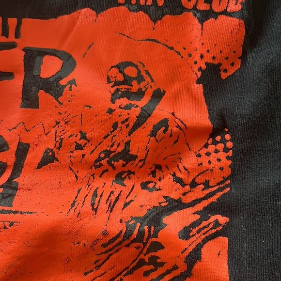 Crown Grade Gothic Horror Streetwear Graphic Tee sz L black red Illuminati Metal - Picture 8 of 8